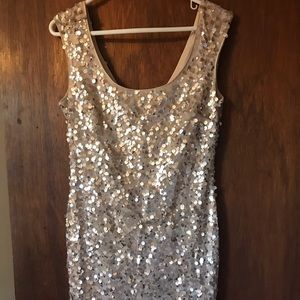 Guess gold dress